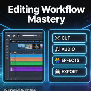 Video Editing Efficiency Improvement Course